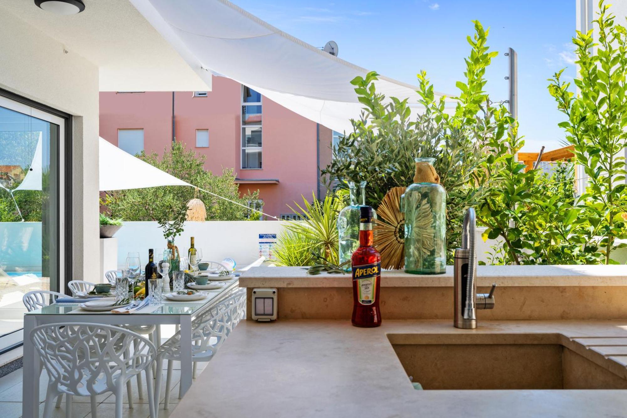 Adriatic Paradise Villa Водице Екстериор снимка