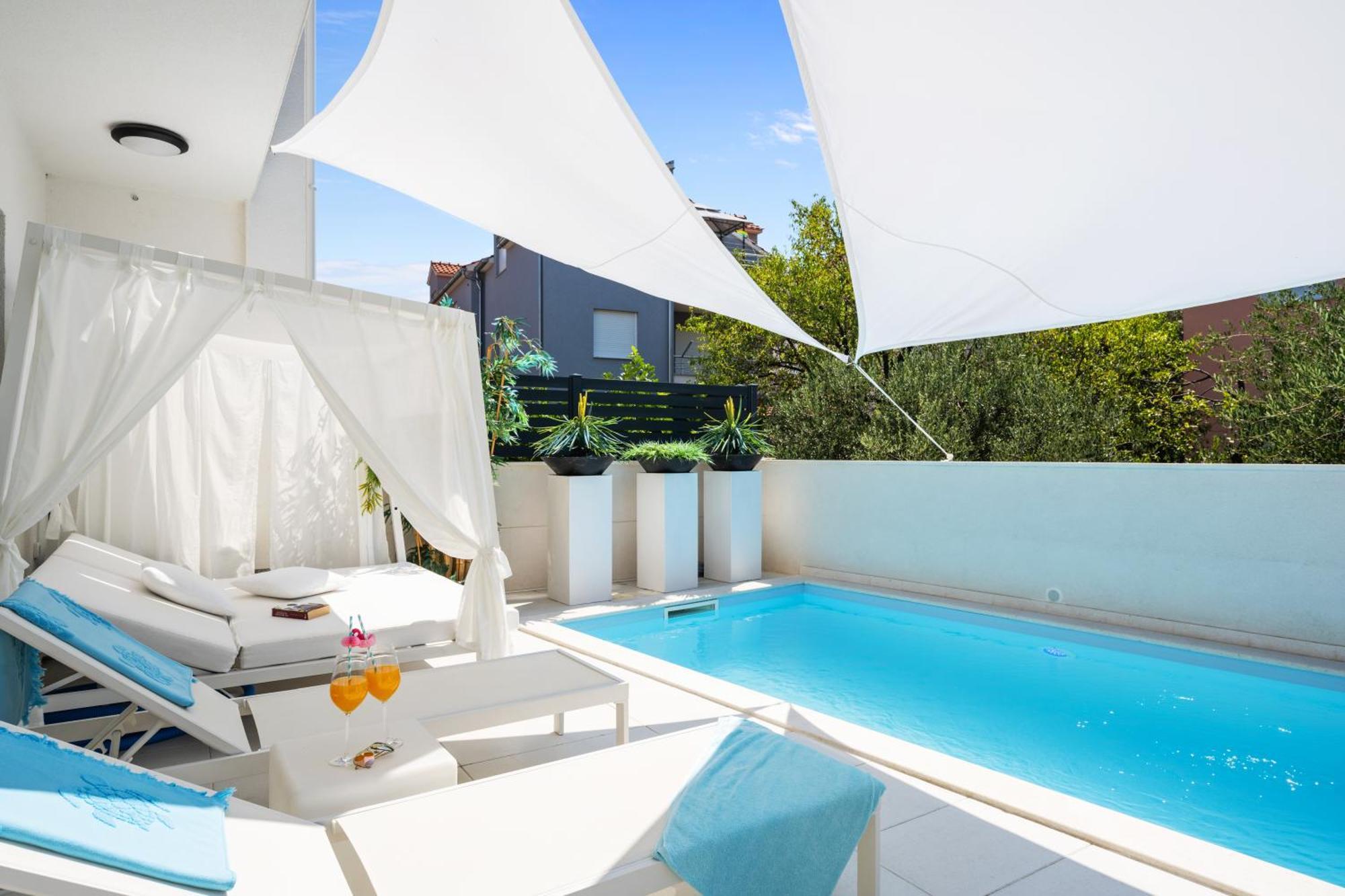Adriatic Paradise Villa Водице Екстериор снимка